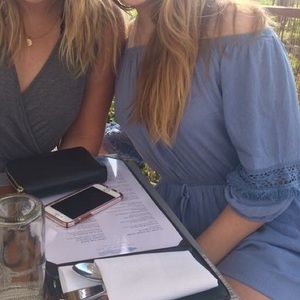 Dry Goods off the shoulder romper